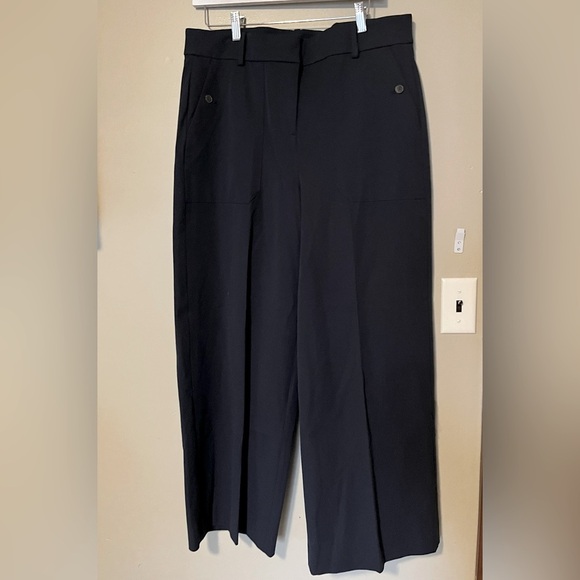 J. Crew Sydney Wide Leg Pant In Bi Stretch Cotton - Picture 4 of 9